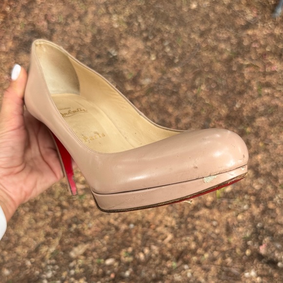 Christian Louboutin Blush Pink Heels - Picture 7 of 11